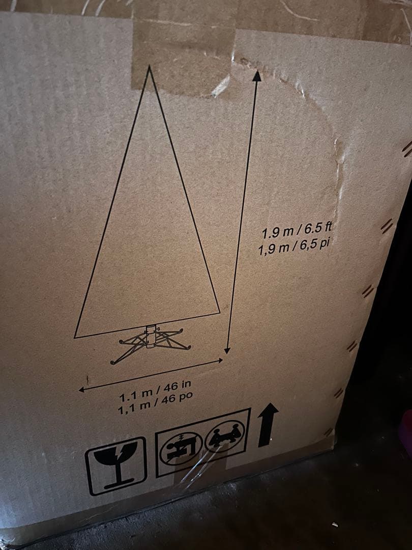 クリスマスツリー 本格派　190cm 簡単組立