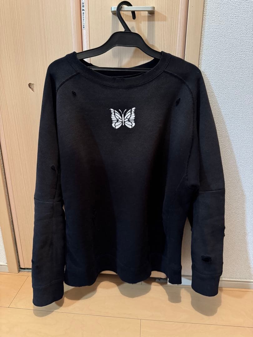 ニードルズ　ヒザデル　スウェット トレーナー