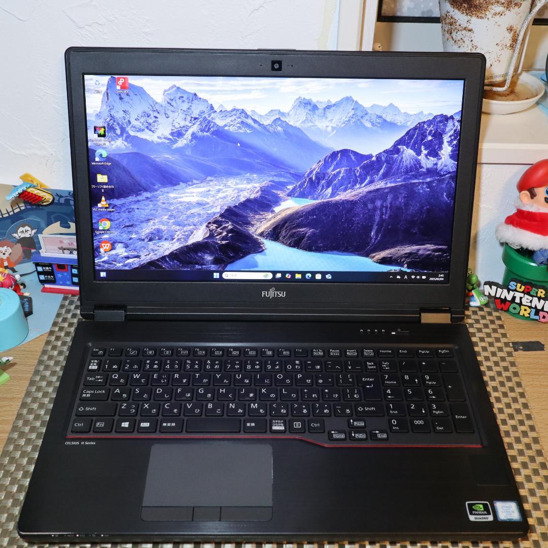 Win11超高品質WS！8世代Corei5/メ16G/ダブルSSD/Quadro