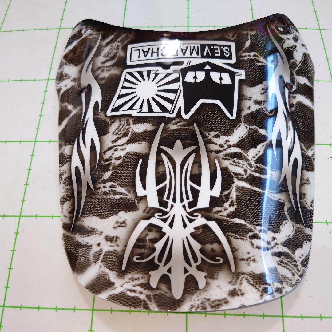 4ミニ　FRP製バイザー　モンキー　ダックス　シャリー　塗装　4mini