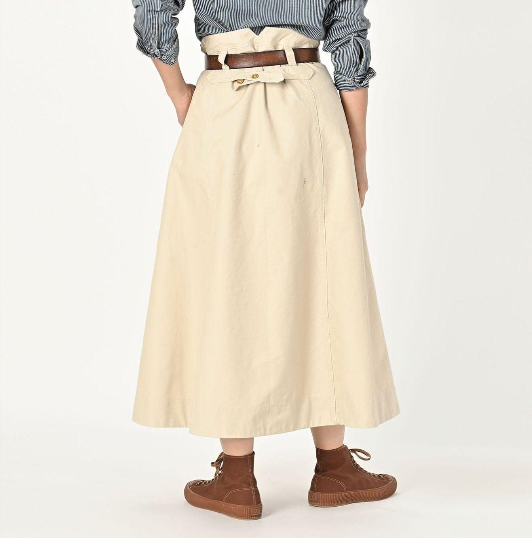 45r 高密度ダックフレアスカート