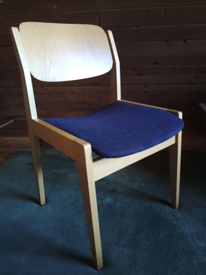 天童木工　ブックチェア　 水之江忠臣デザイン　ダイニングチェア