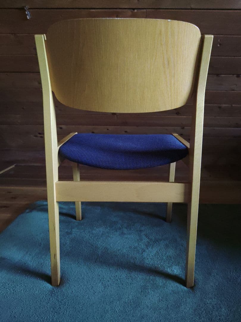 天童木工　ブックチェア　 水之江忠臣デザイン　ダイニングチェア