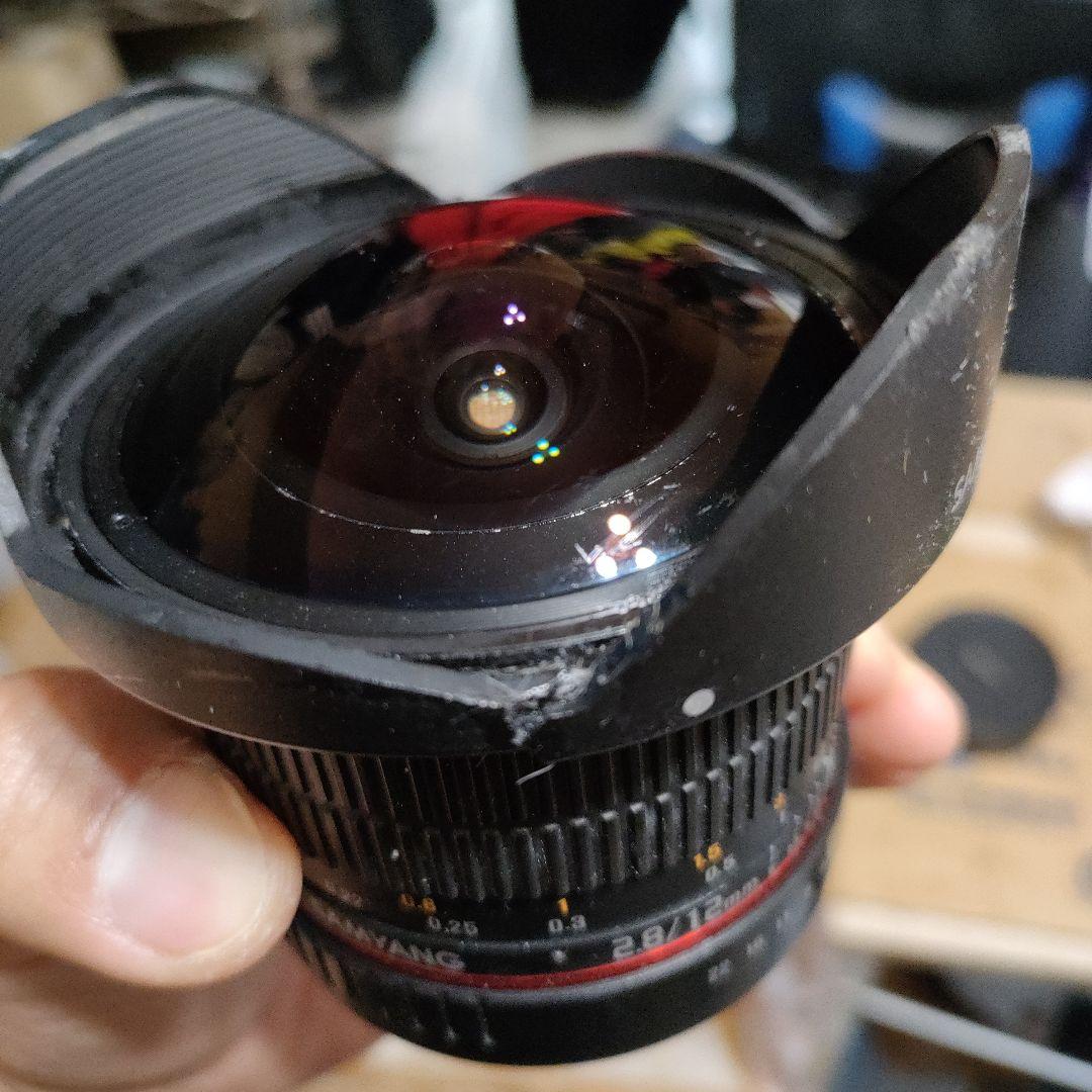 サムヤン F2.8/12mm ED AS NCS FISH-EYE LENS