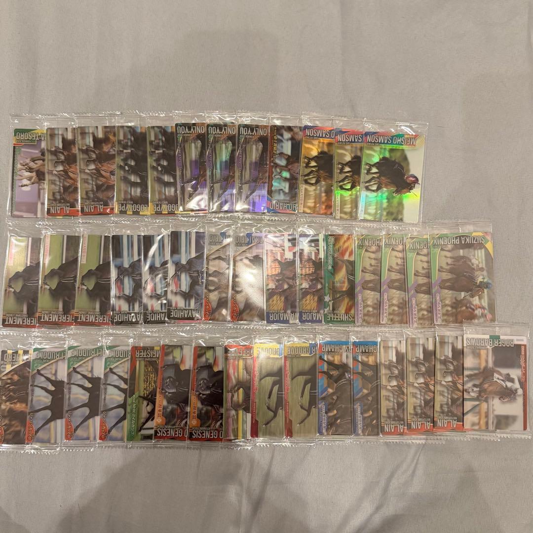 り*ね様 競馬 サラブレッドホースコレクション 金箔サイン ノーマル セット