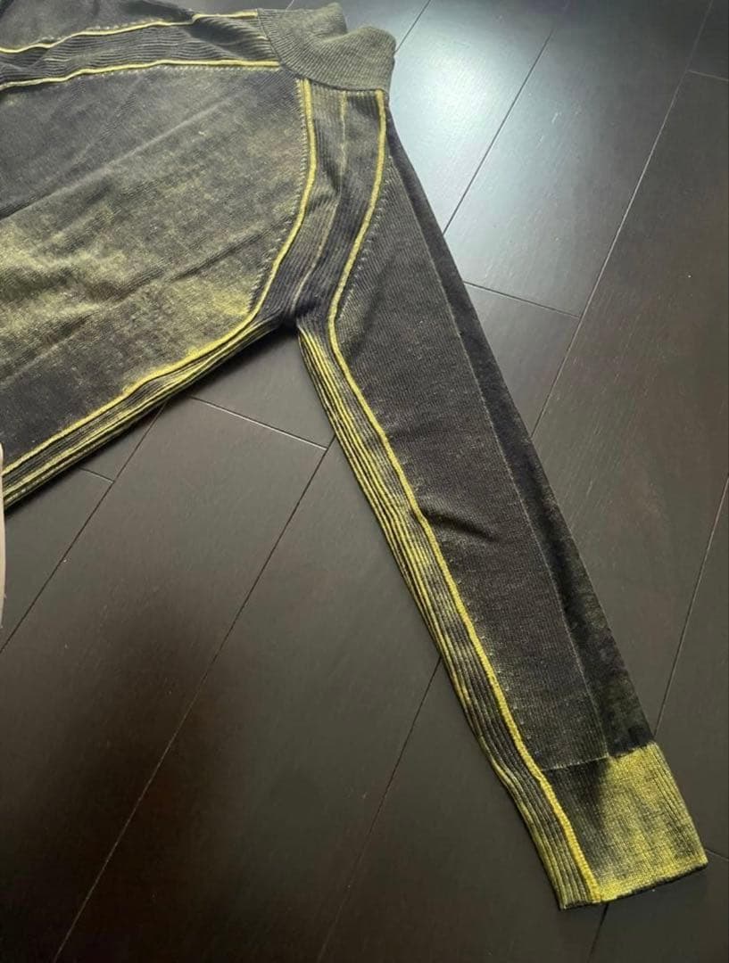 今週限定価格 DIESEL 23AW K-IRINI ウール ドライバーズニット