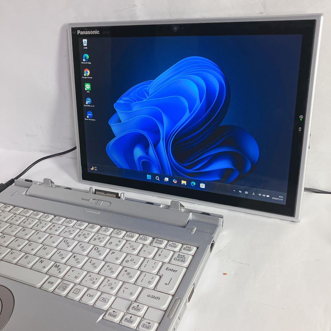 Let's note　2in1 タッチパネル　第7世代Core5　着脱OK