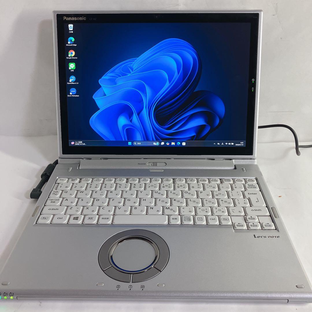 Let's note　2in1 タッチパネル　第7世代Core5　着脱OK