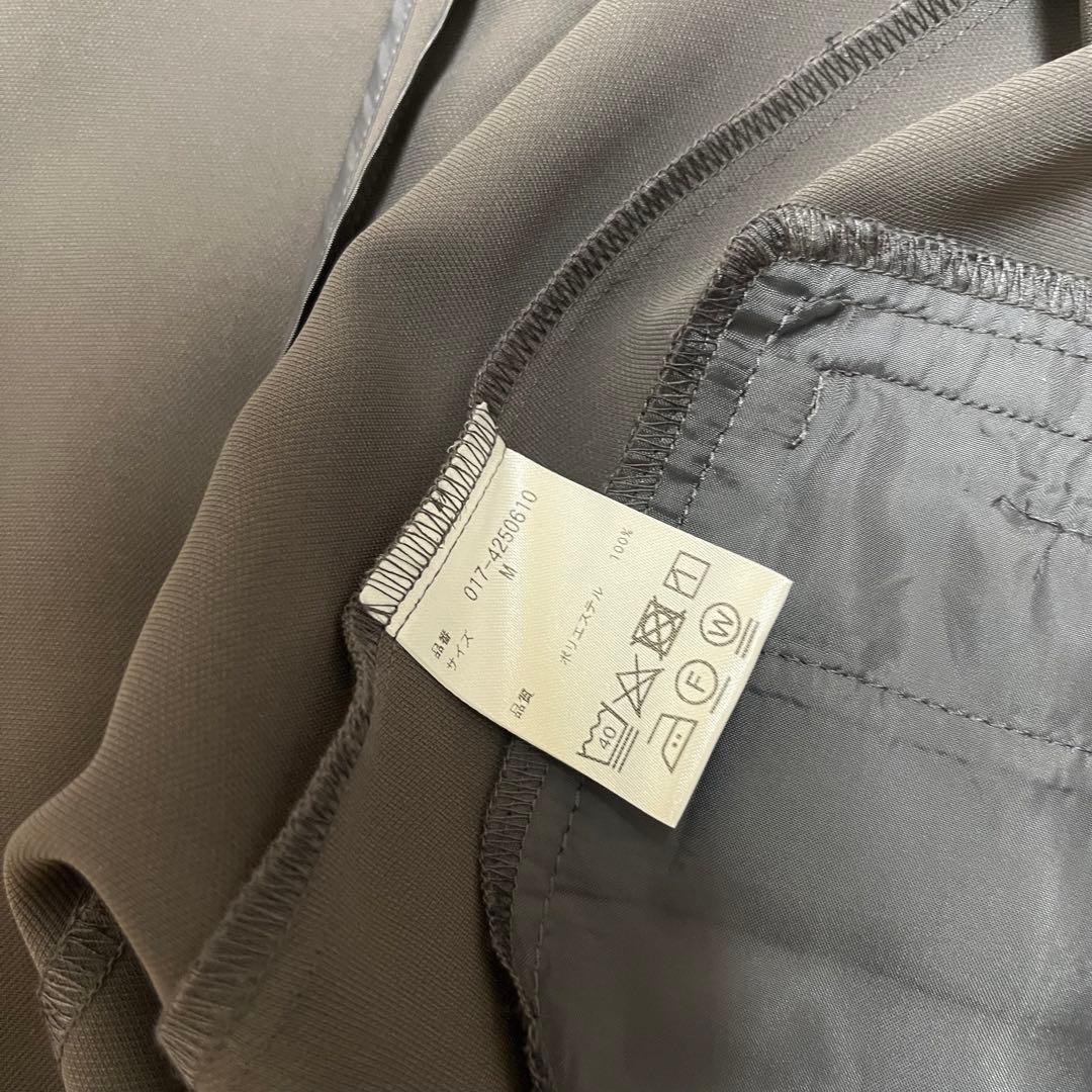 美品 ナチュラルビューティーベーシック ノーカラー セットアップ スーツ パンツ