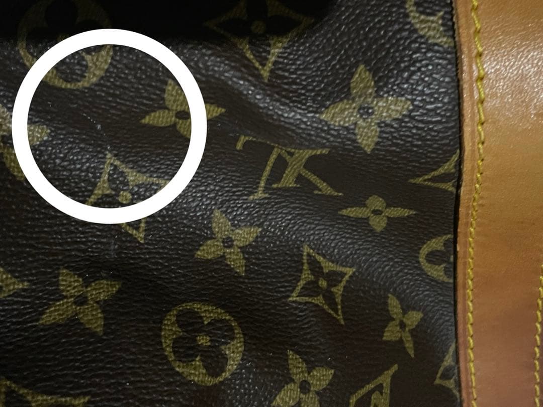 ルイ・ヴィトン キーポル バンドリエール 50 （ストラップ等付属品全て有り)