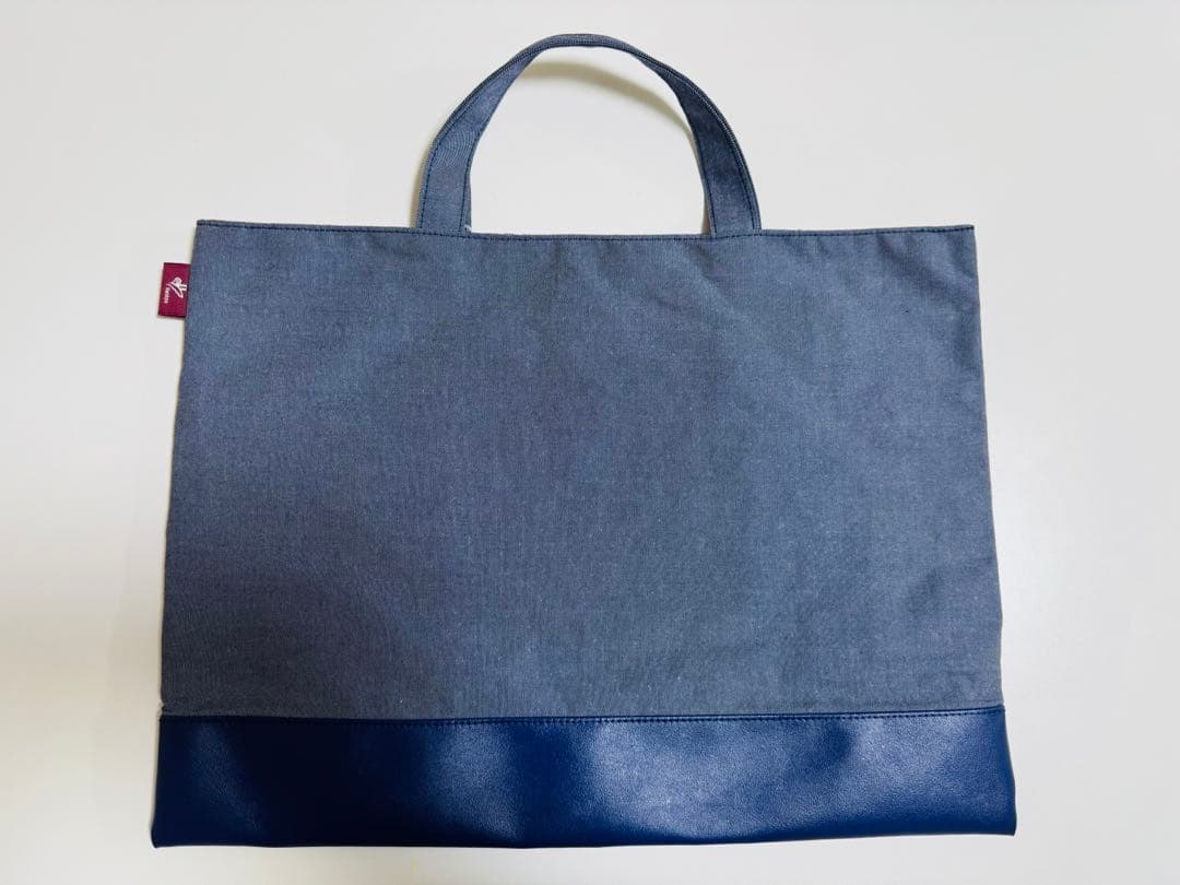 【最終価格】完売品＊ファミリア×阪急電車 コラボデニムバッグ 新品未使用