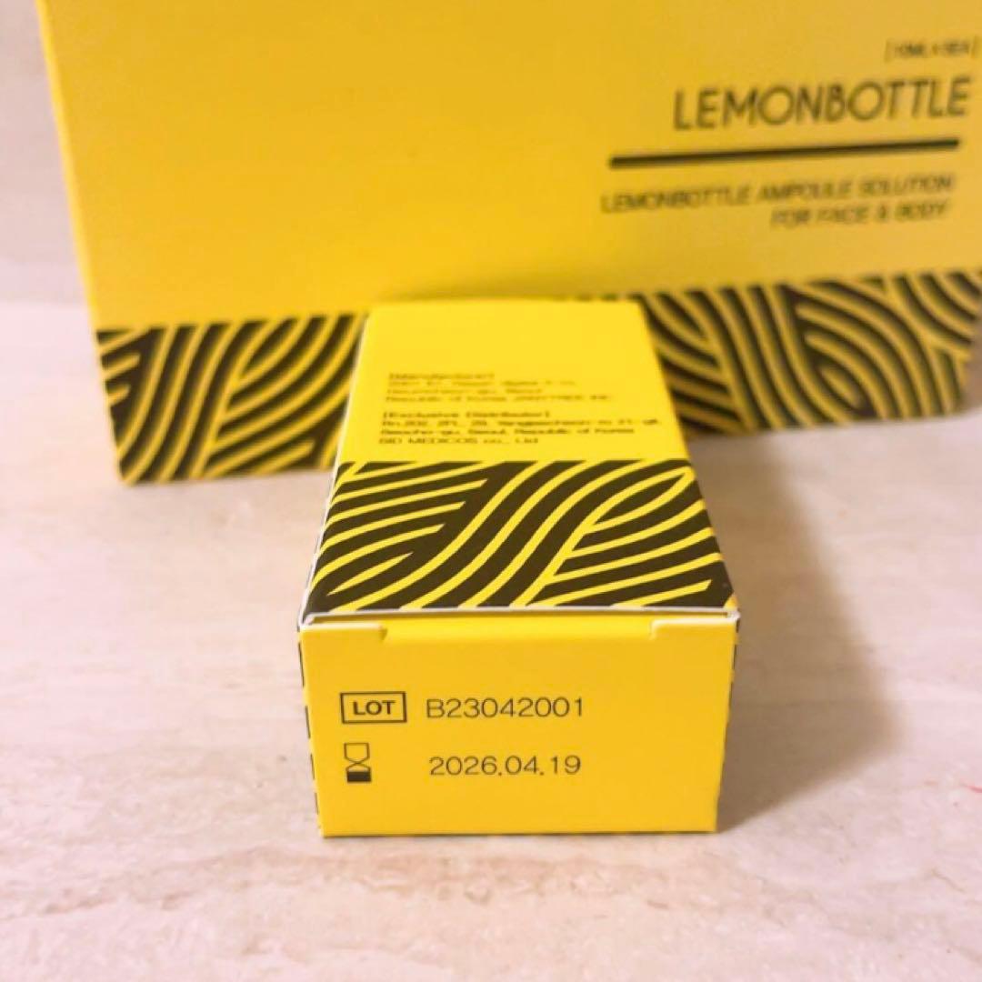 js☆ レモンボトル A アンプル ソーリューション 美容液 10ml 2本