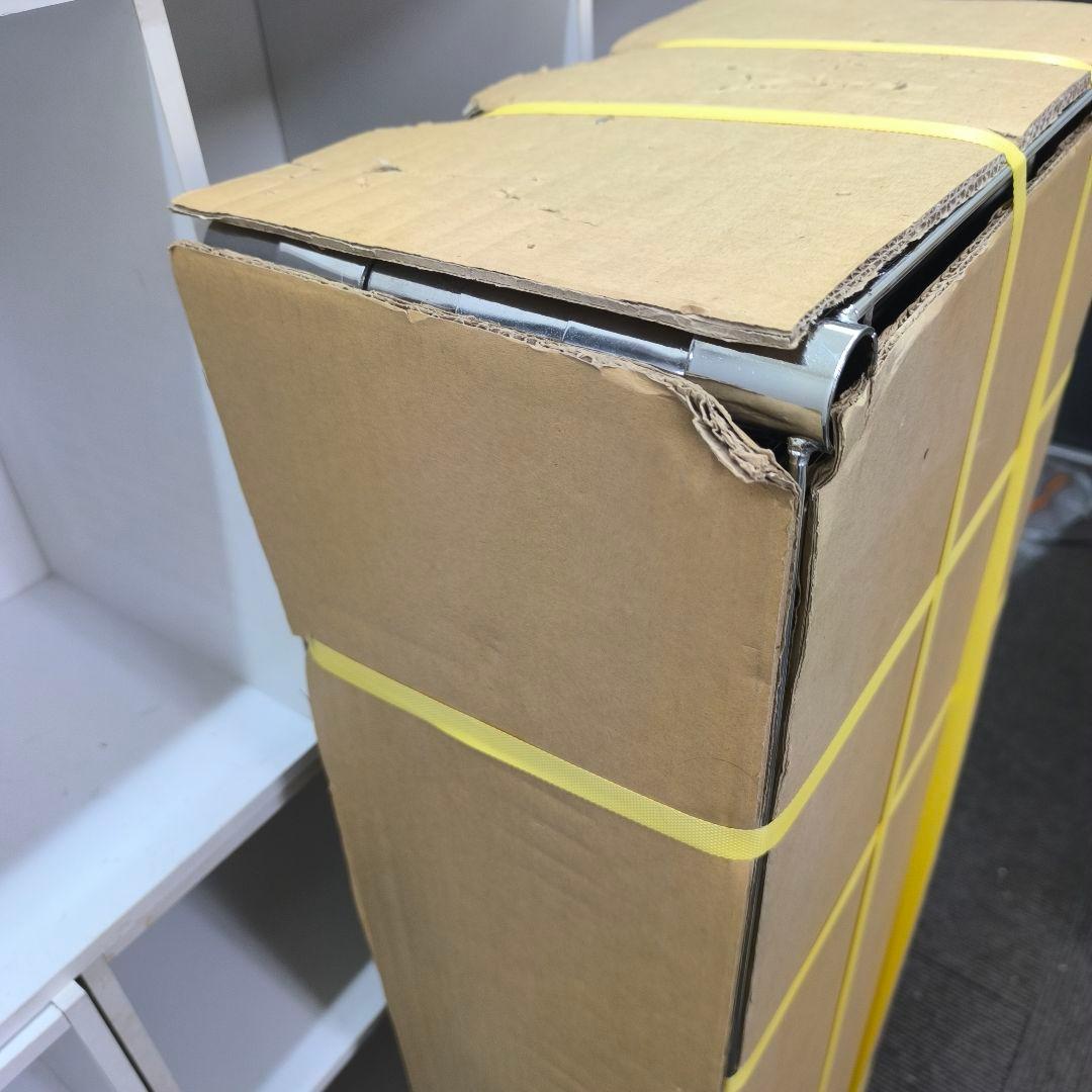 まぁちゃん:【幅120cm】スチールラック 5段 シルバー 棚板1枚追加済