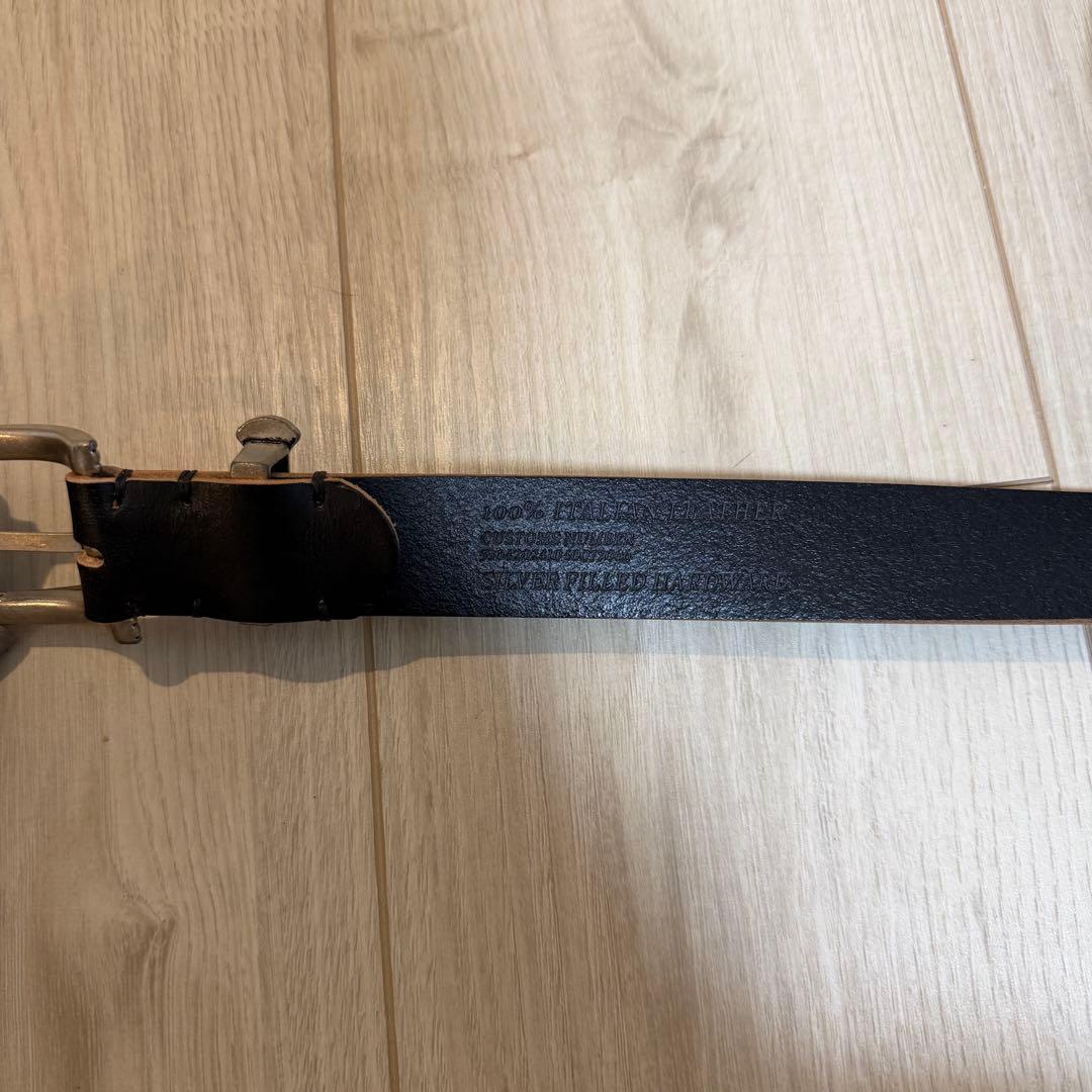 小物 NULLUS AW25 Silver Filled King's Belt