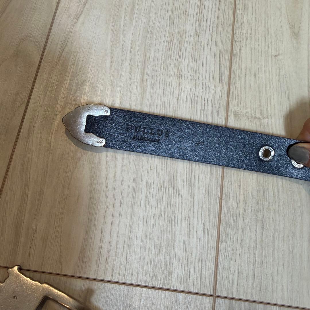 小物 NULLUS AW25 Silver Filled King's Belt