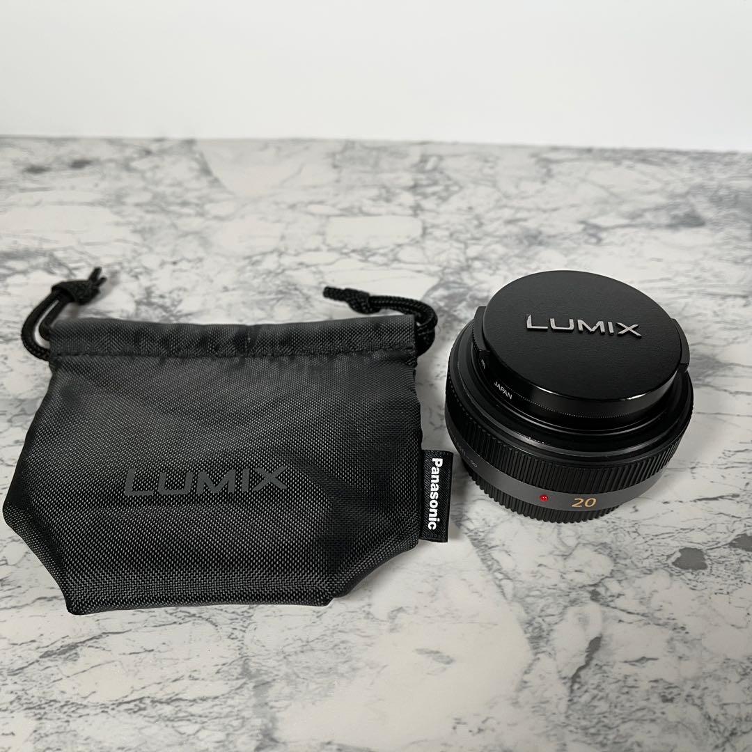 【美品】Panasonic LUMIX G 20mm F1.7 ASPH 単焦点