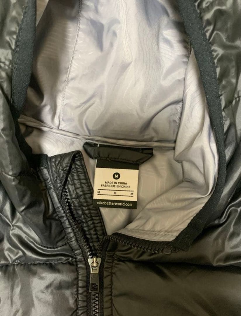 NIKE ナイキ ダウン ブラック フーディー