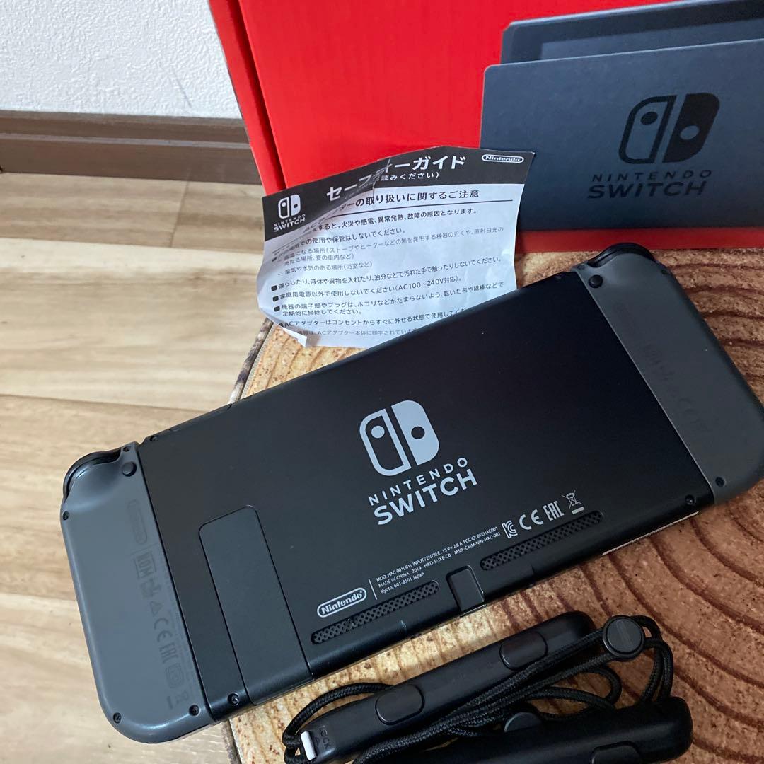 Nintendo Switch ニンテンドースイッチ本体　グレー ④