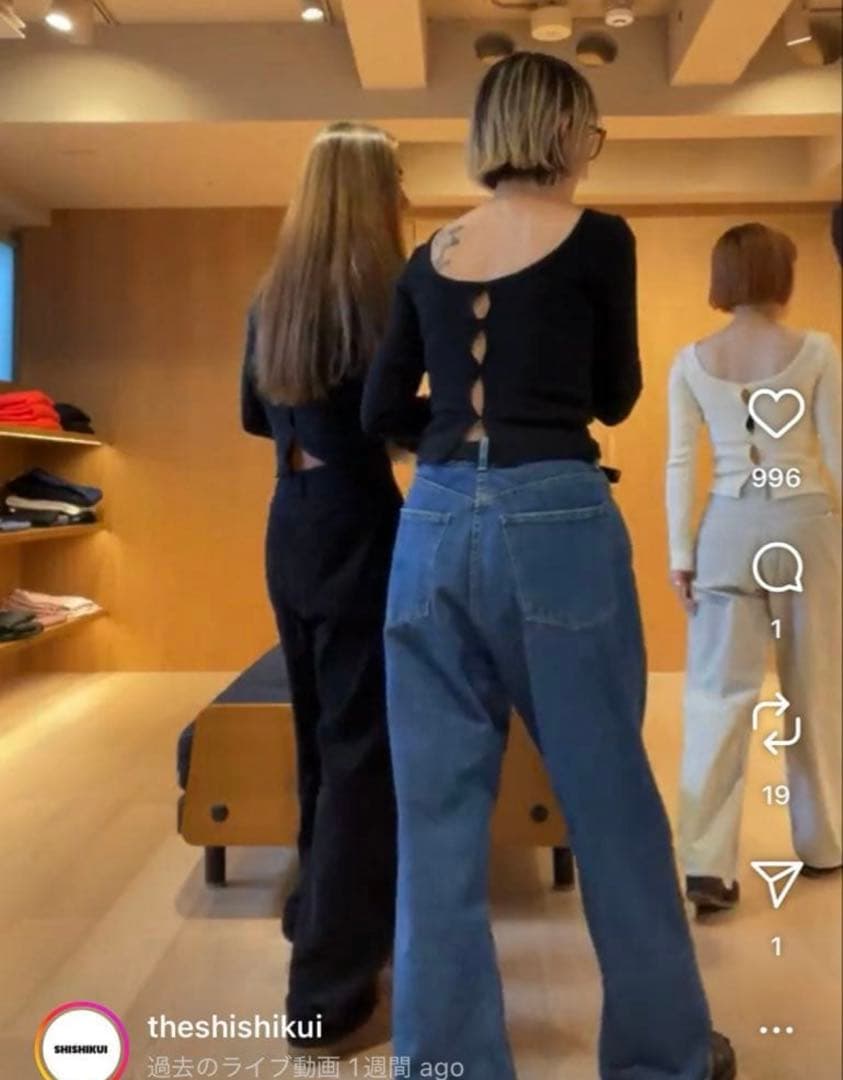 SHISHIKUI Daco インディゴ 36