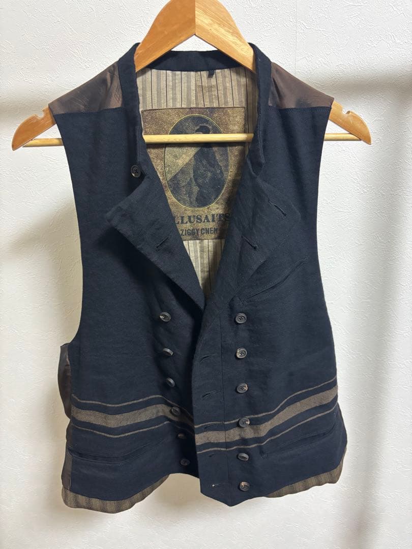 ZIGGY CHEN ジギーチェン　メンズダブルベスト