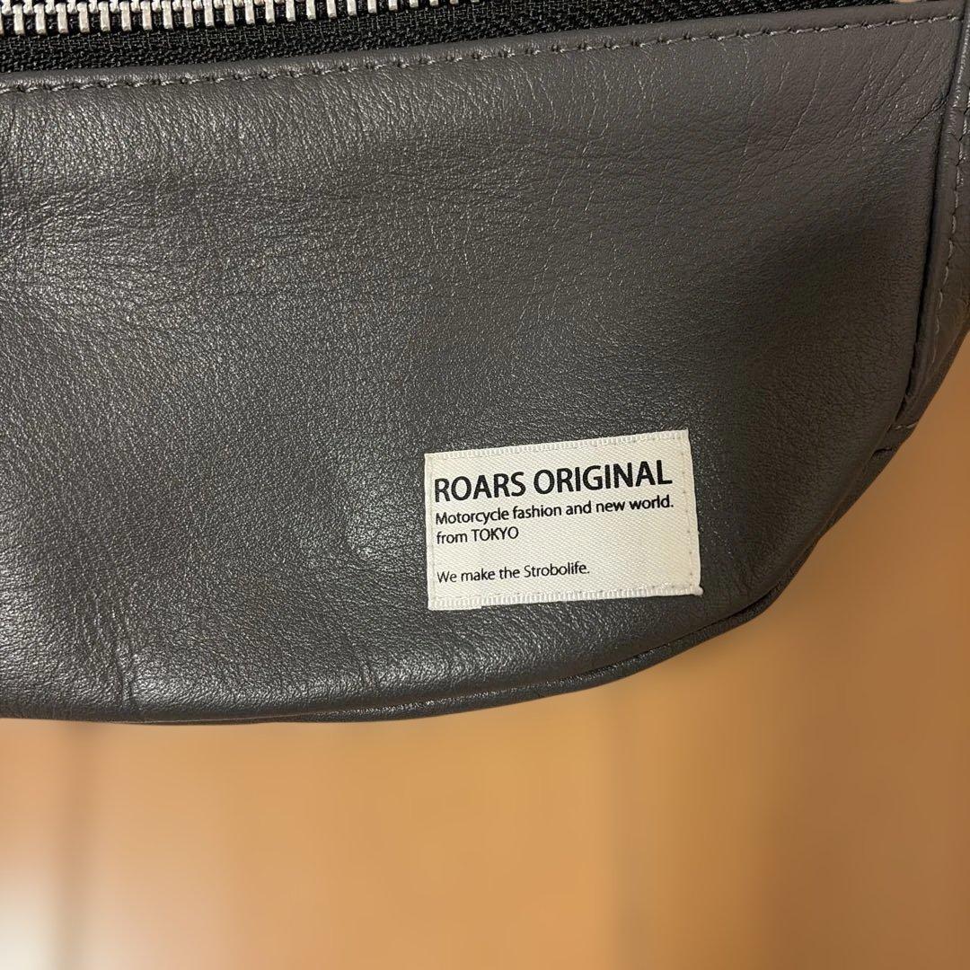 ROARS ORIGINAL ブラック ボディバッグ