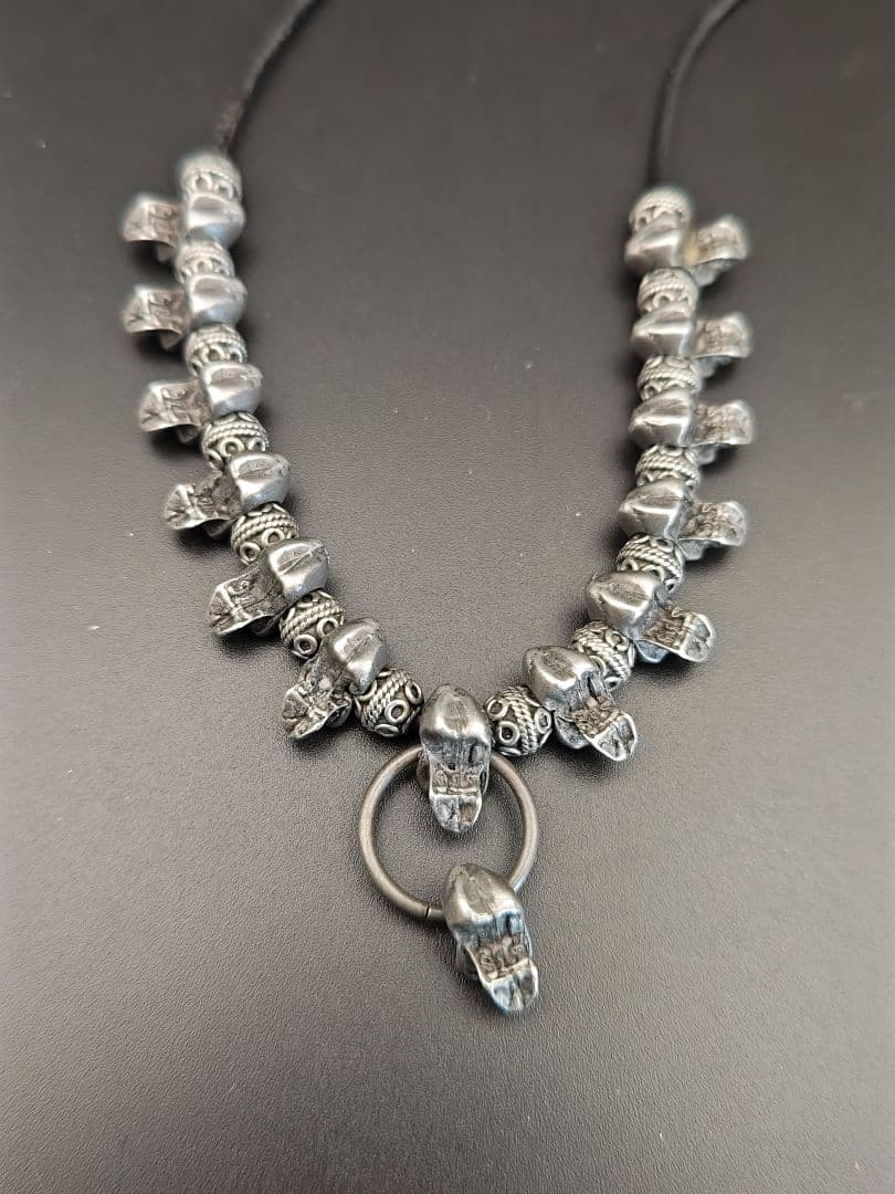 ネクロマンス◎ネックレス◎正規品◎スカル◎シルバー925silver925