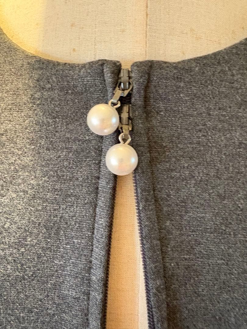 試着のみ⭐︎René カーディガン 34 トップス　グレー