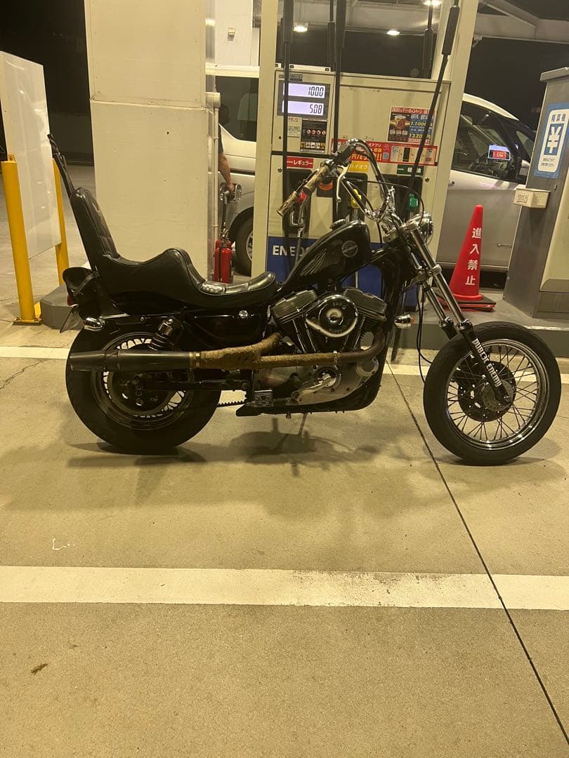 ハーレー　スポーツスター　〜03 純正オプション　当時物　キングアンドクイーン