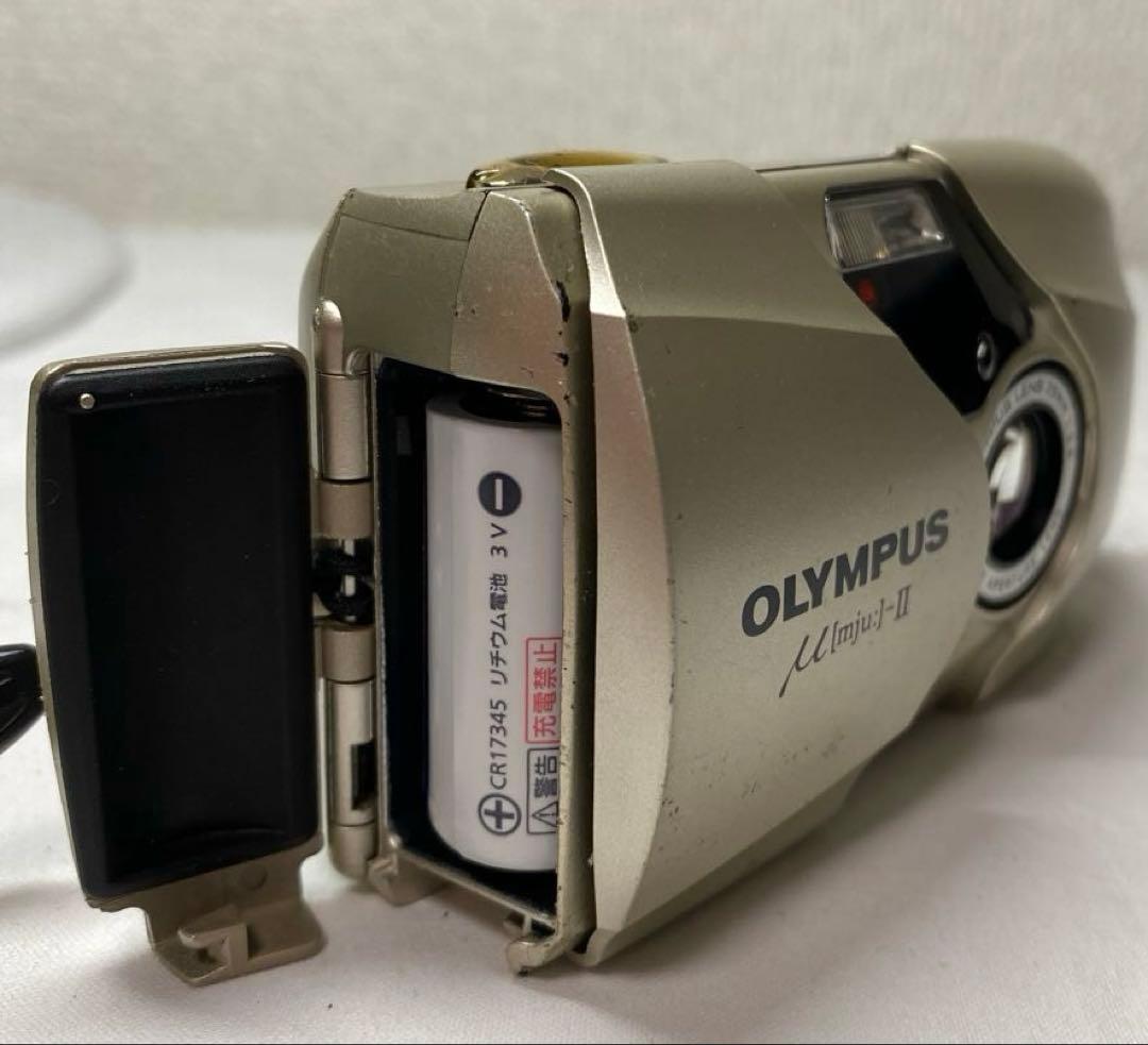 オリンパス μ mju-II ミュー2 コンパクトフィルムカメラ 訳あり