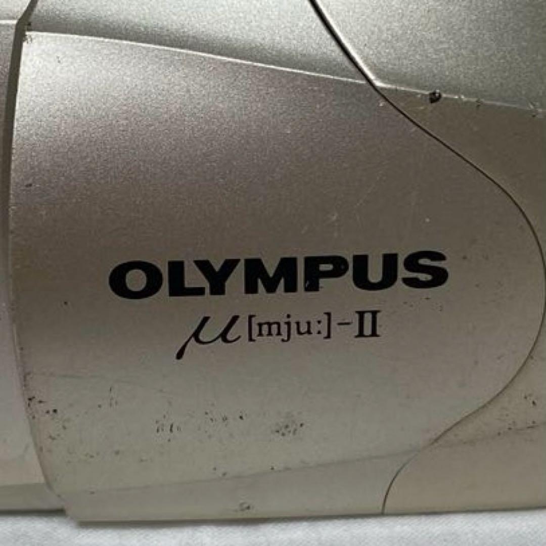 オリンパス μ mju-II ミュー2 コンパクトフィルムカメラ 訳あり