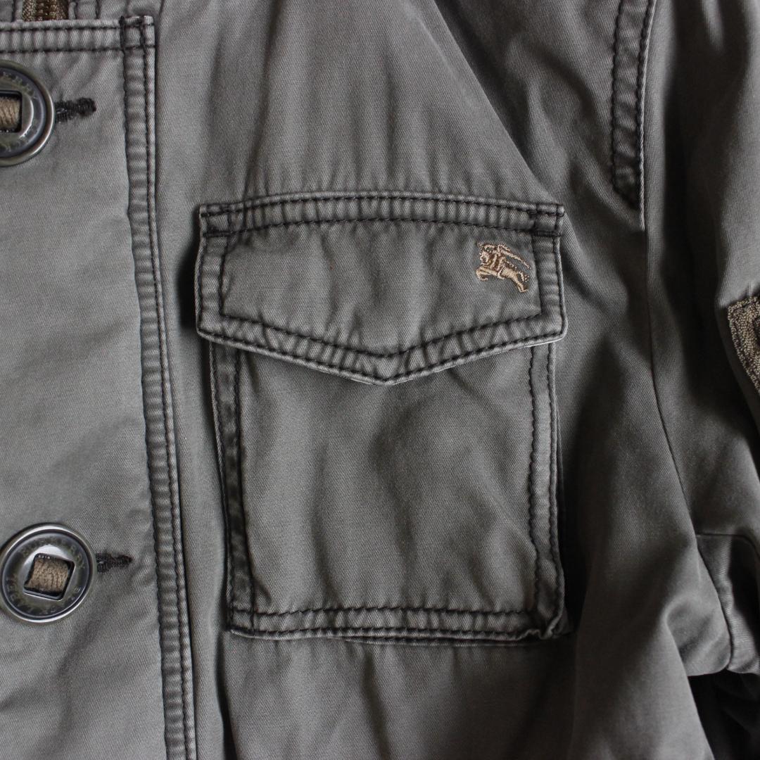 BURBERRY BLACK LABEL モッズ ミリタリーコート Mサイズ