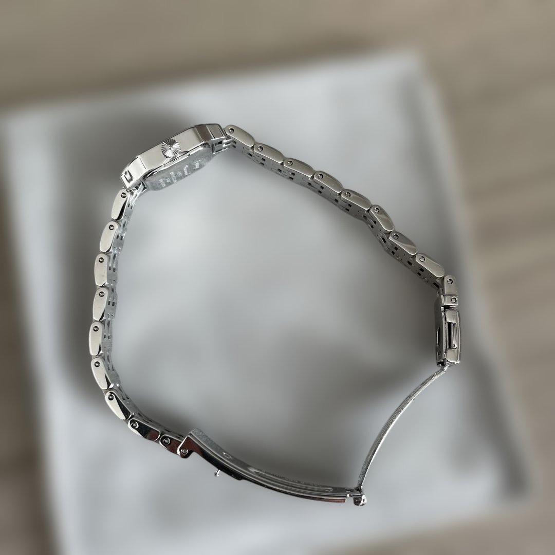 ★美品★ルナージュ腕時計　ダイヤベゼル0.26ct 旭ダイヤモンド