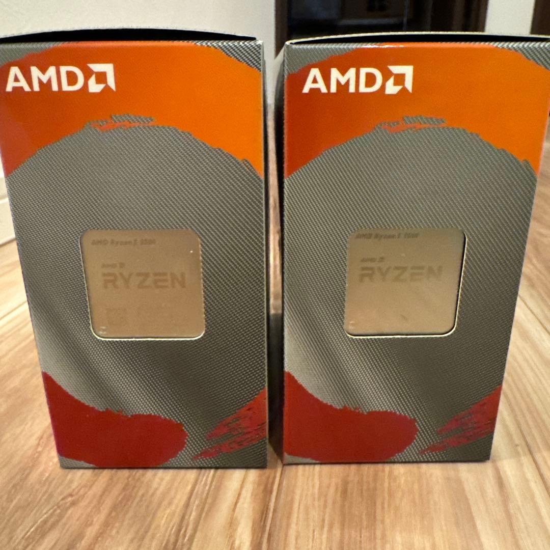 【新品・未開封】AMD Ryzen 5 3500 国内正規品 BOX 2個セット