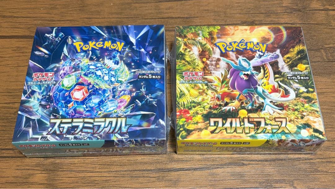 ステラミラクル·ワイルドフォース未開封BOX シュリンク付き