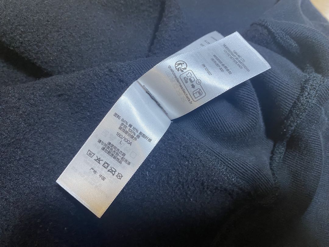 supreme 25ss washed boxlogo crewneck（黒）