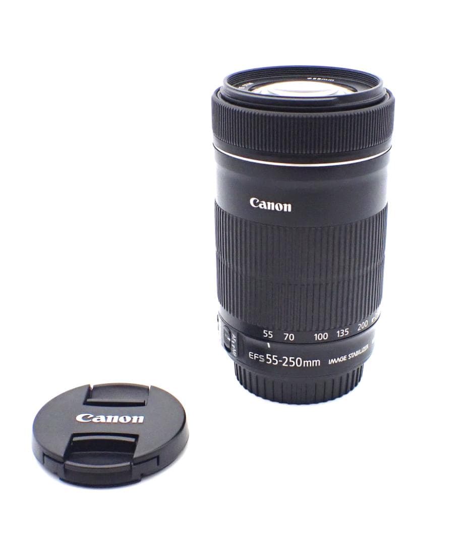 CANON LENS EFS55-250mm F4-5.6 IS STM 美品!