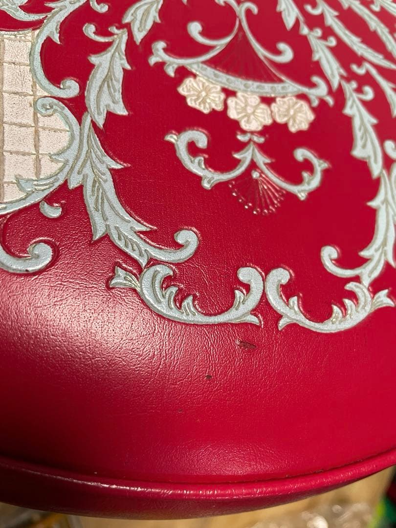 昭和レトロ ヴィンテージ ドレッサー 丸椅子 スツール