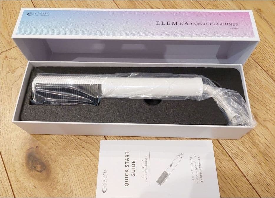 クレイツ ELEMEA コームストレートナー アイロン ブラシ