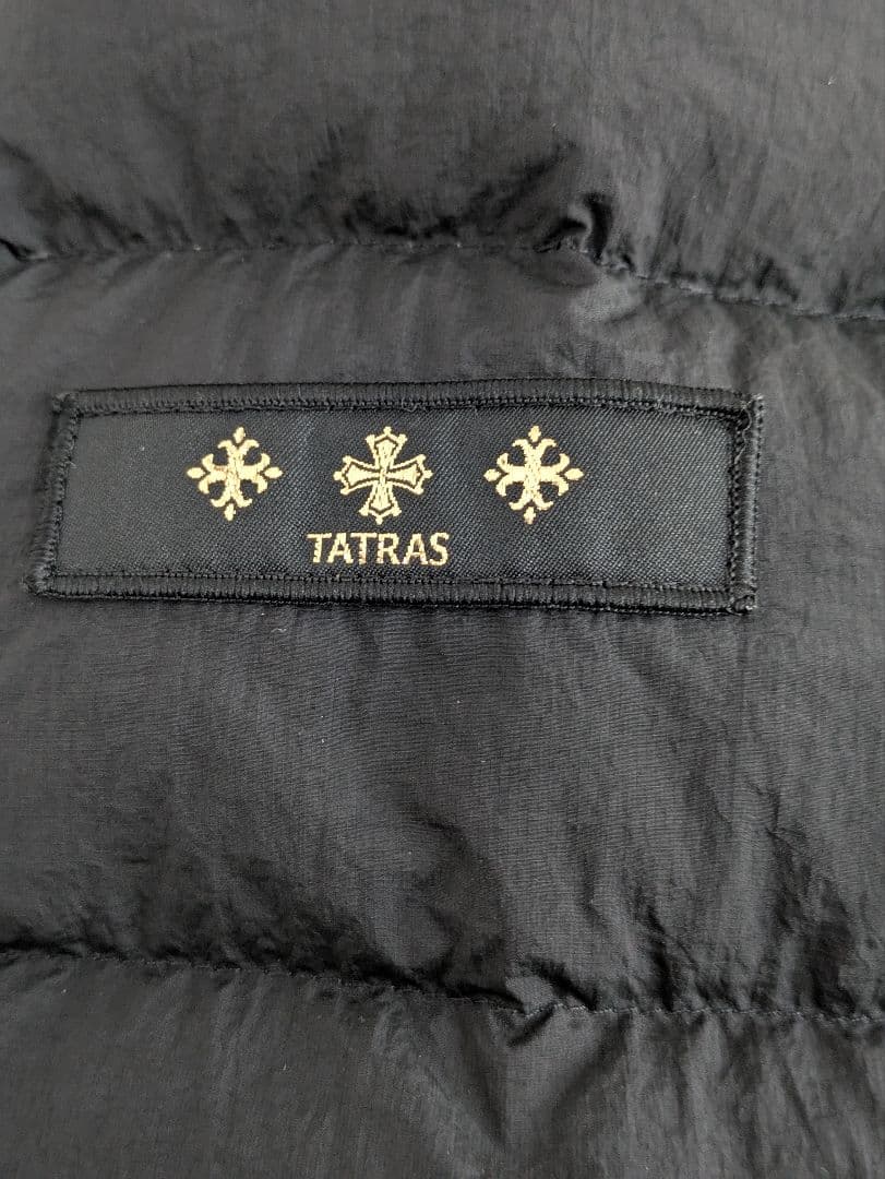 【美品】タトラス　TATRAS　ダウン　ポリテアマ　ブラック　ギャランティカード