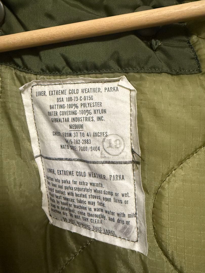 m65 usarmy Mサイズ　ライナー付き