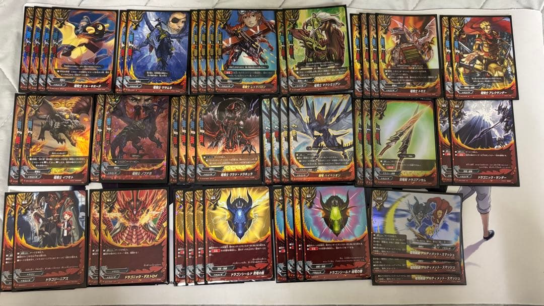 バディファイト　エルキホールデッキ　竜騎士　 ノボル　ドラゴン　原作再現