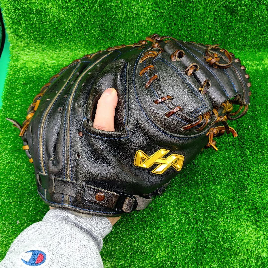 野球グローブ　一般硬式キャッチャーミット　ハタケヤマ