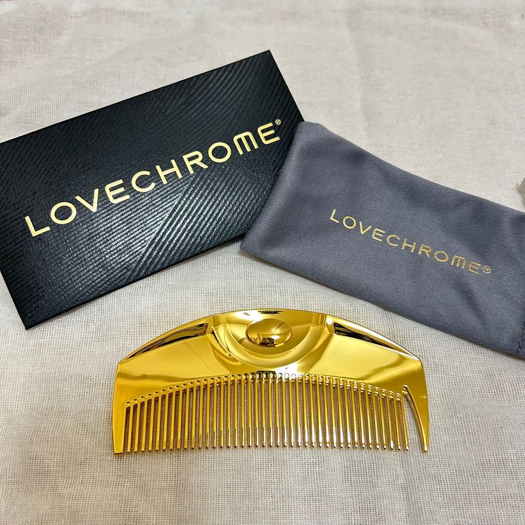 LOVECHROME ラブクロム K24GP ツキ ゴールド ヘアコーム