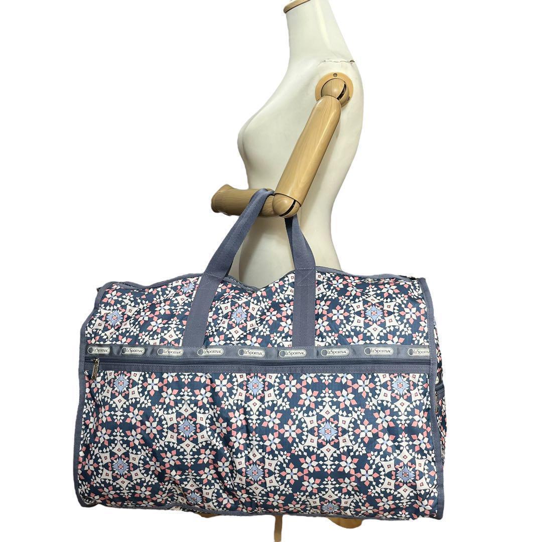 美品レスポートサック 2way ボストンバッグ　ポーチ付き　377