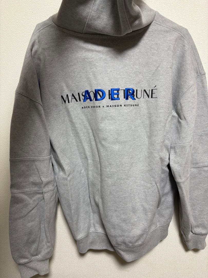 ADER ERROR × Maison Kitsune パーカー