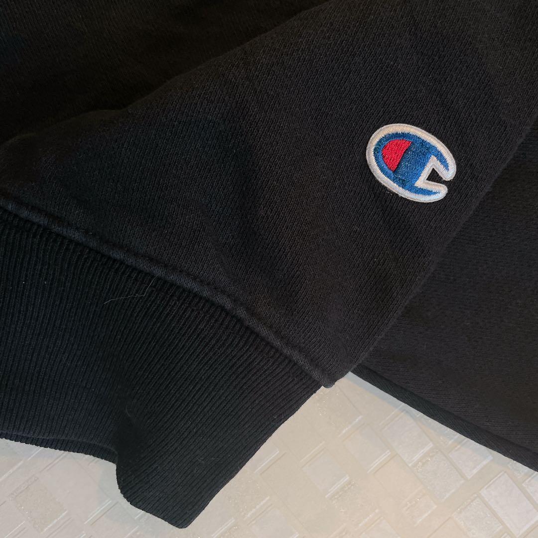 Champion チャンピオン リバースウィーブ ブラック ３Ｘトレーナー