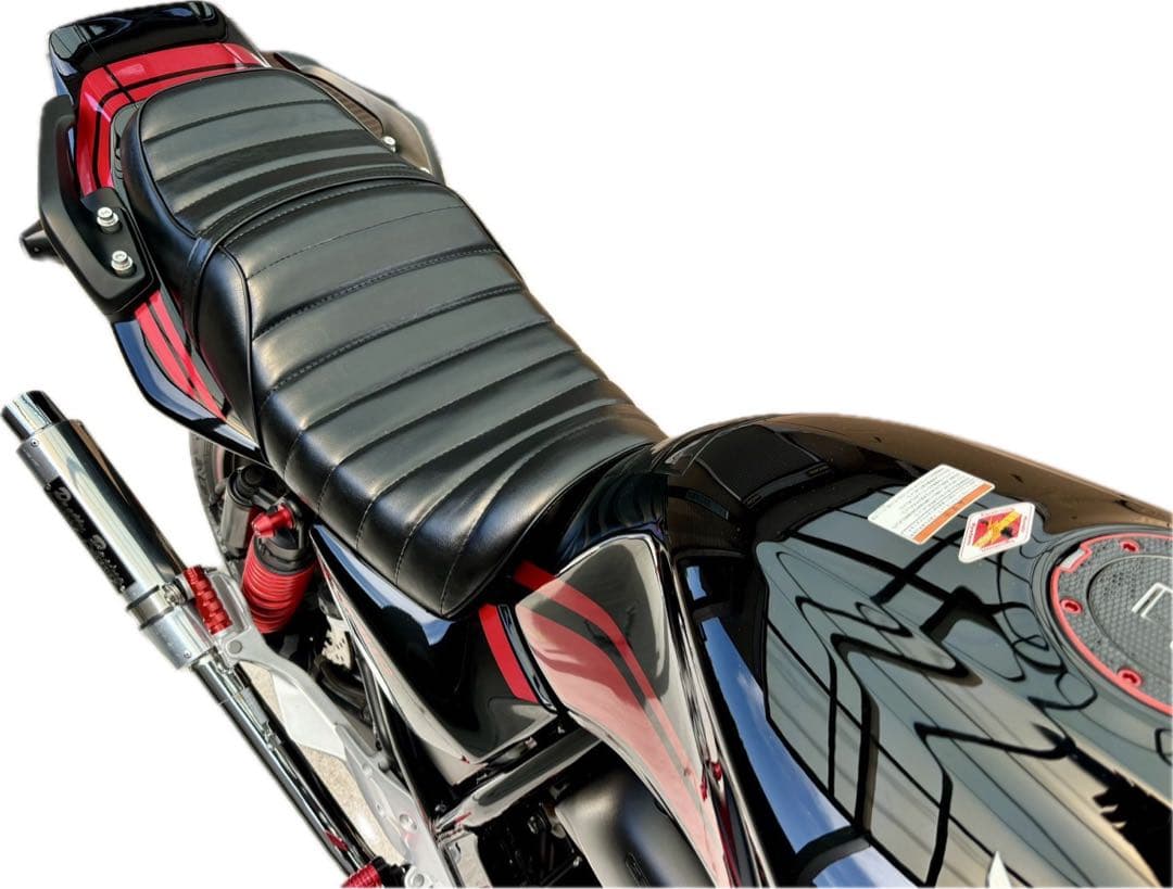 ビンテージ調レザータックロールシート HONDA CB400SF NC39～42