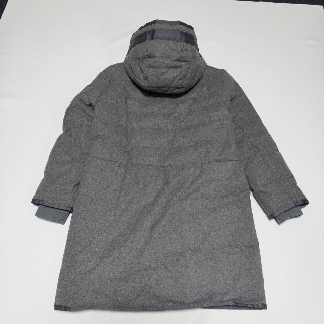 完売色✨ ドゥクラッセ グログラン使い フード付ダウンコート XL 大きいサイズ