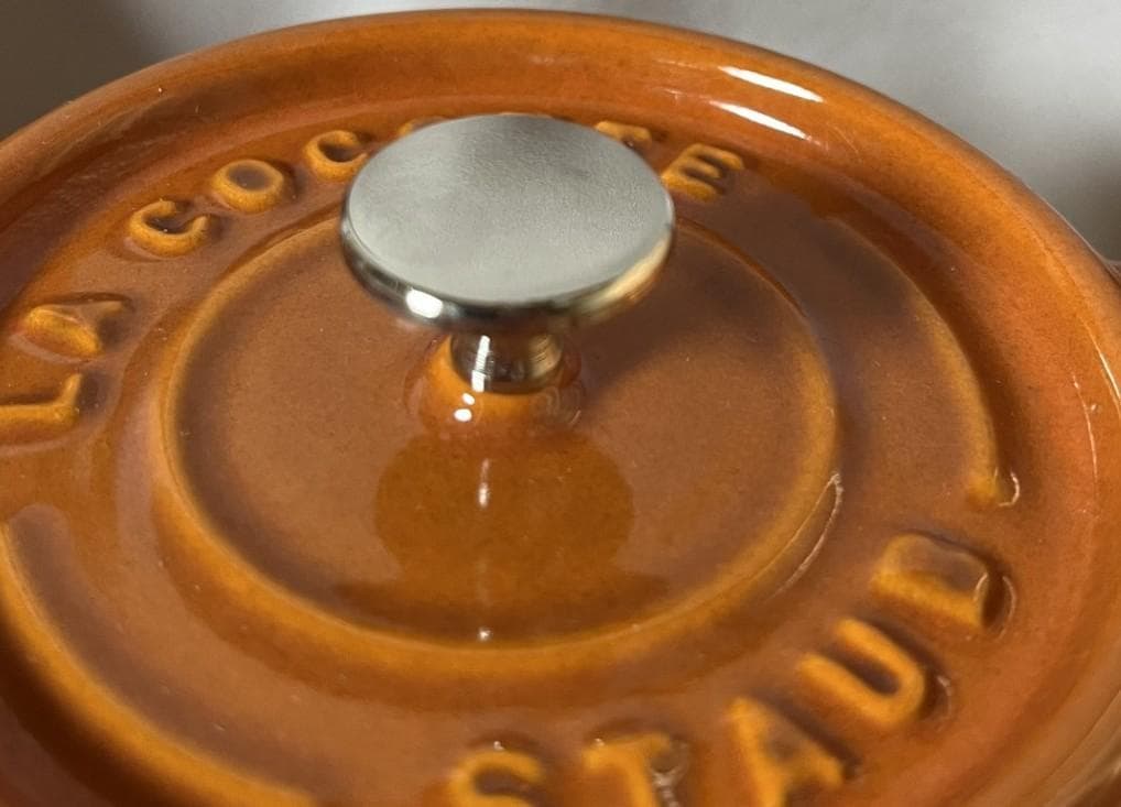 4/25まで【正規品】STAUB ココットラウンド10cm シナモン 1個