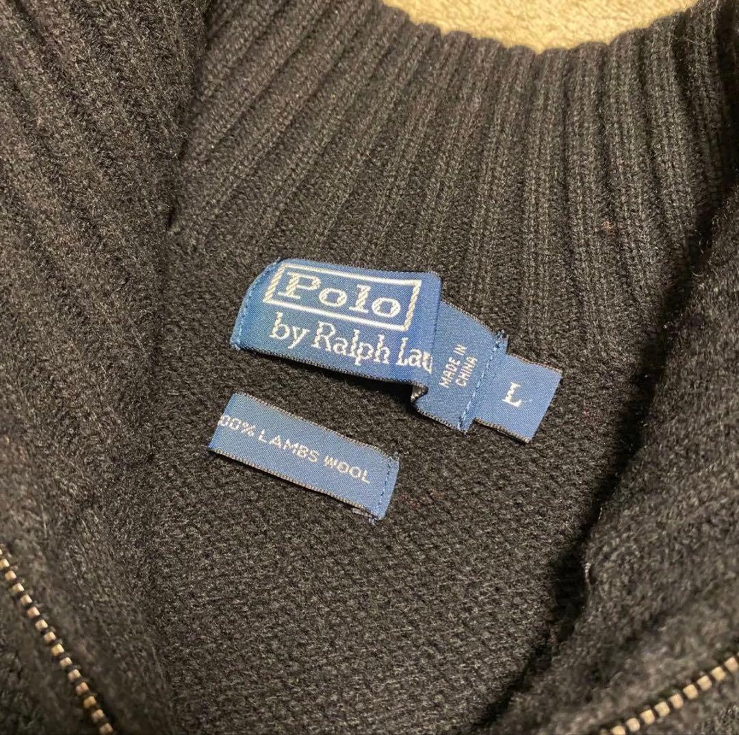 Polo by Ralph Lauren ドライバーズニット ブラック